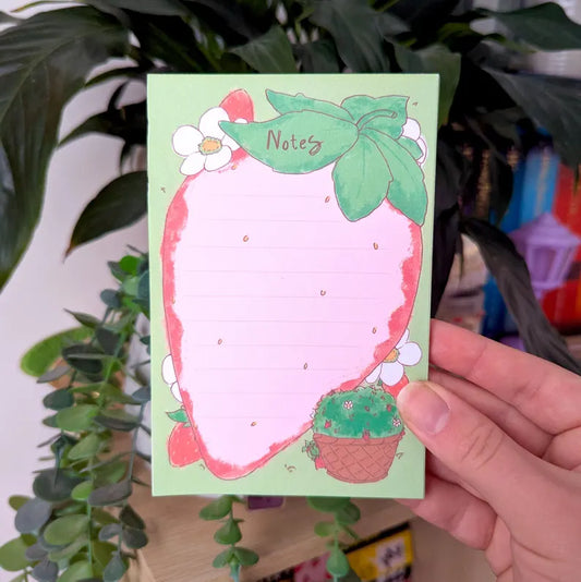 A6 Strawberry Notepad