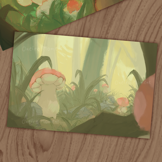 First Sighting  🍄 4x6 Print