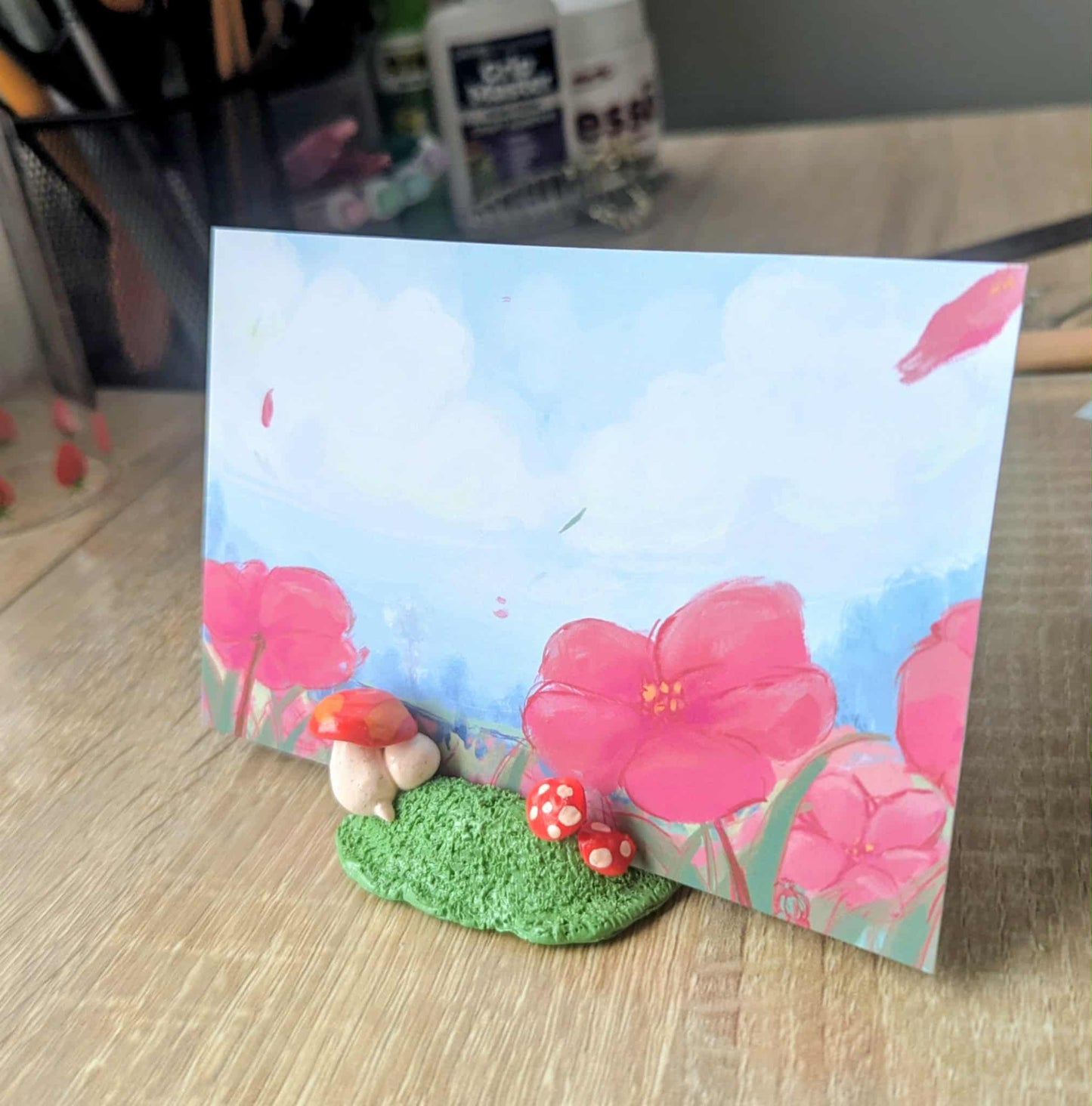 * Pre-Order * 2026 Calendar + Handmade Polymer Clay Stand